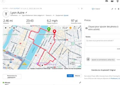 Importer ton fichier GPX dans Garmin étape 3
