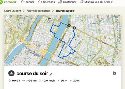 Importer ton fichier GPX dans Komoot étape 5