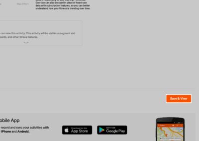 Import your GPX file into Strava – Step 5