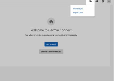 Import your GPX file into Garmin – Step 1