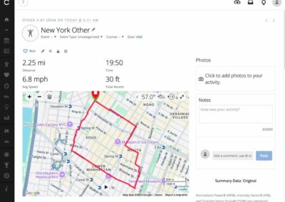 Import your GPX file into Garmin – Step 3