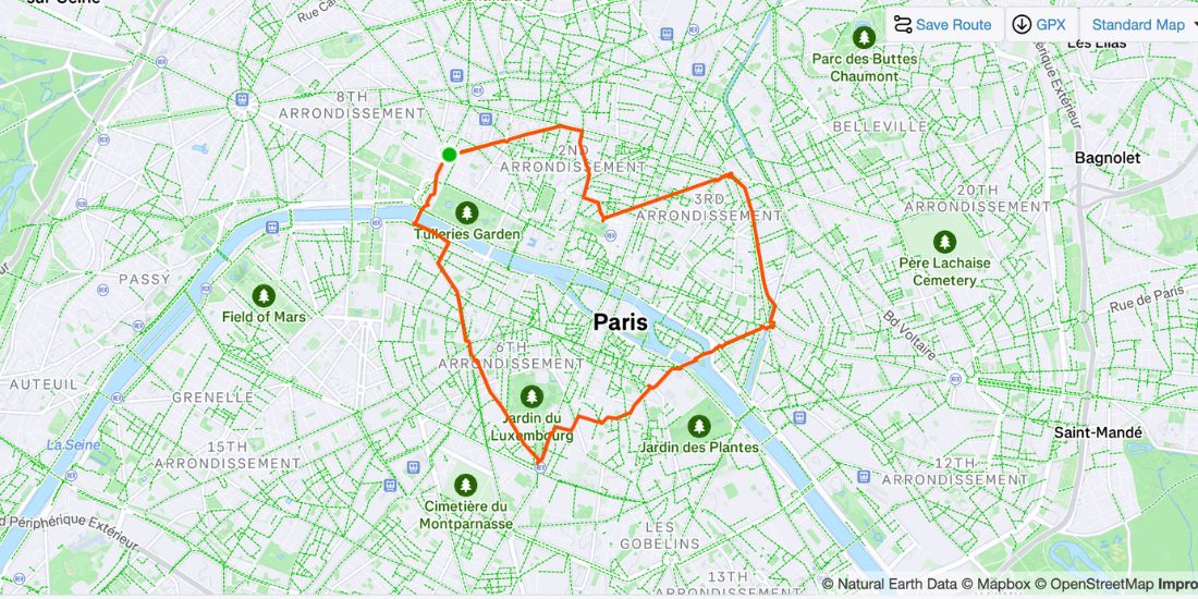 Run love Paris