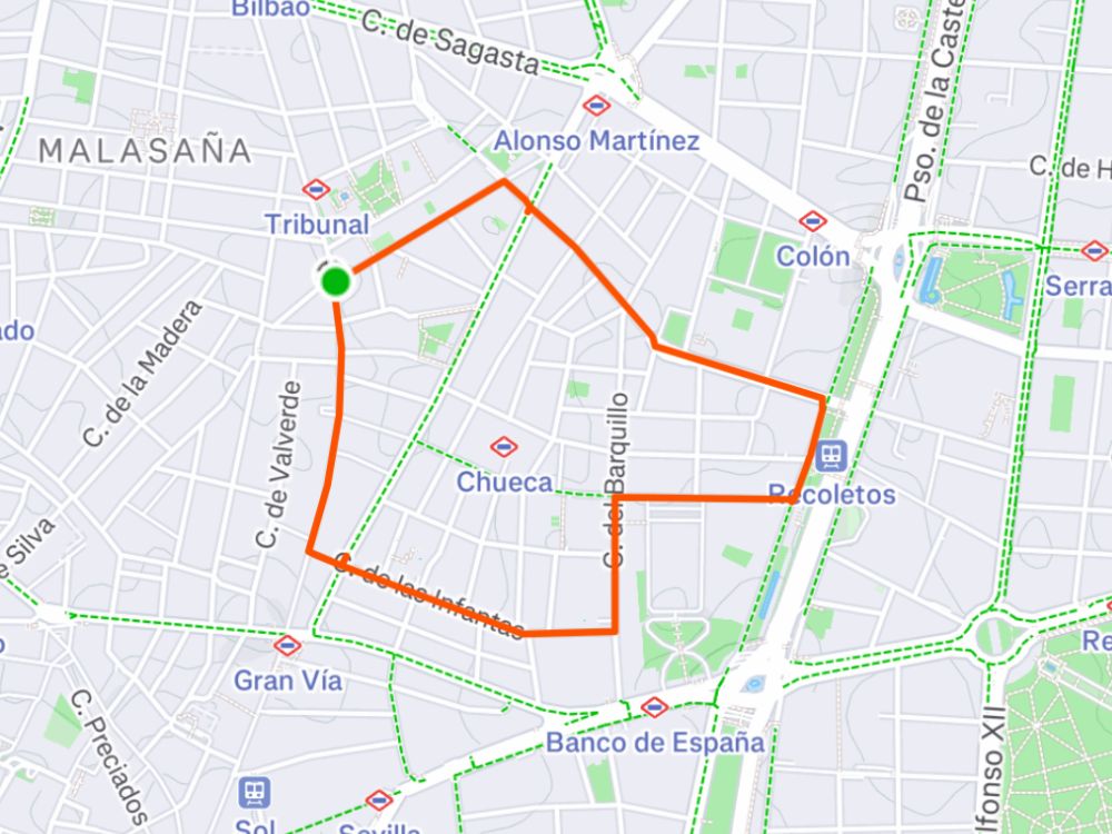 Crea tu run falso con SimuRun – paso 3